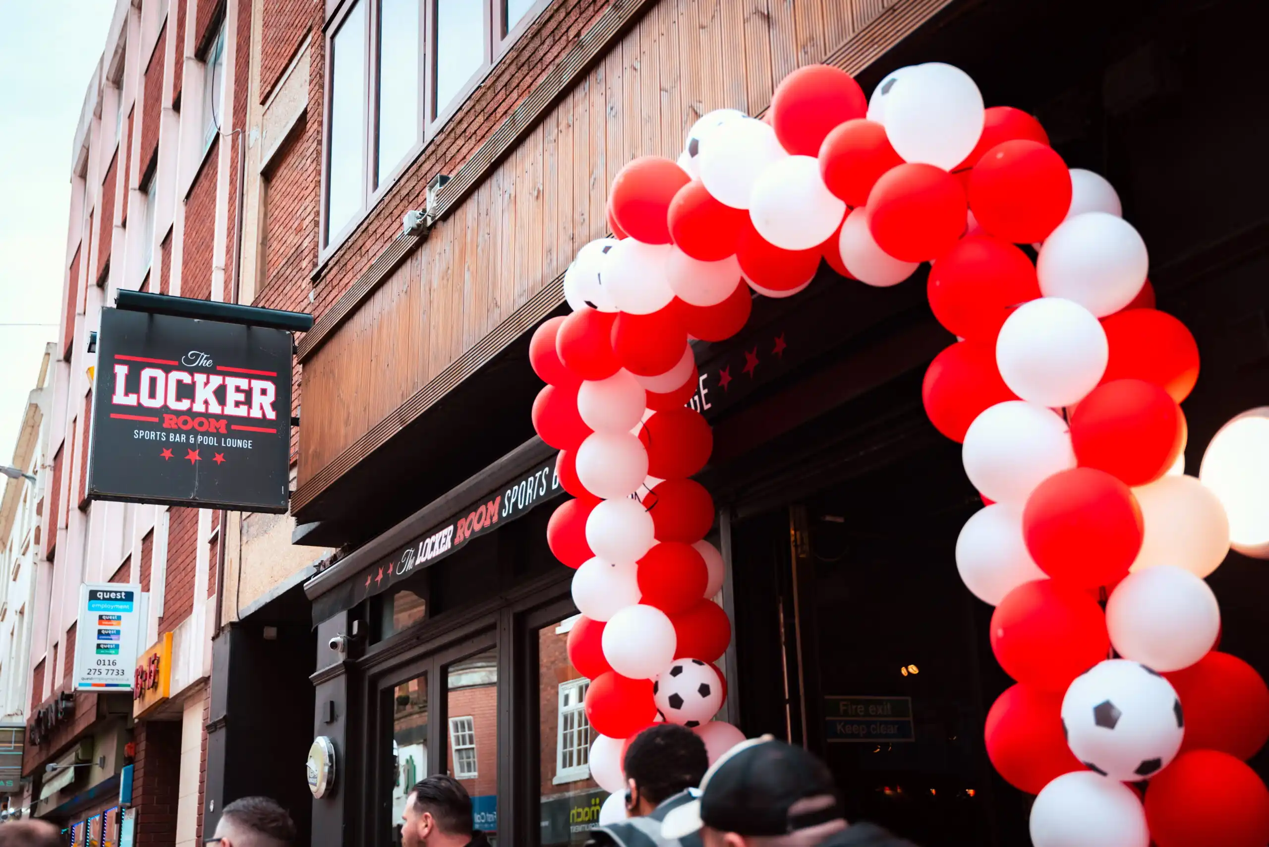 Events at The Locker Room Leicester